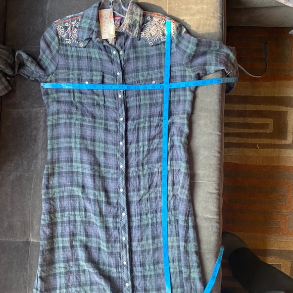 JOHNNY WAS Tunic with Embroidery XS NWT - Picture 11 of 11